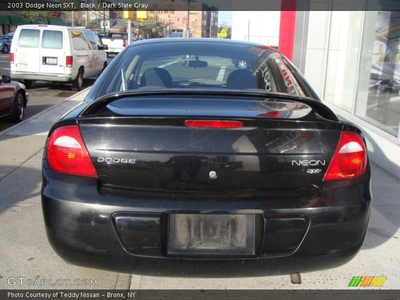 Black / Dark Slate Gray 2003 Dodge Neon SXT