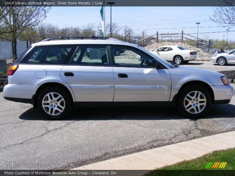 Silver Stone Metallic / Gray 2004 Subaru Outback Wagon