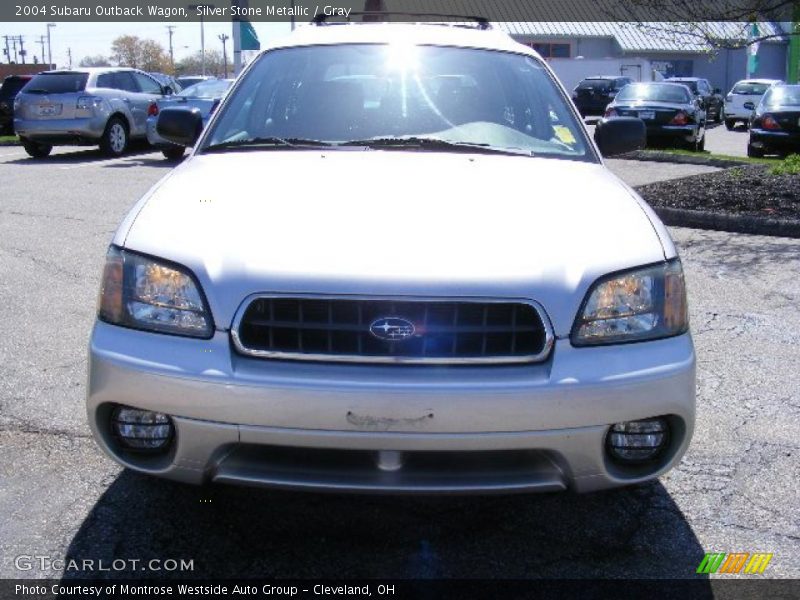 Silver Stone Metallic / Gray 2004 Subaru Outback Wagon