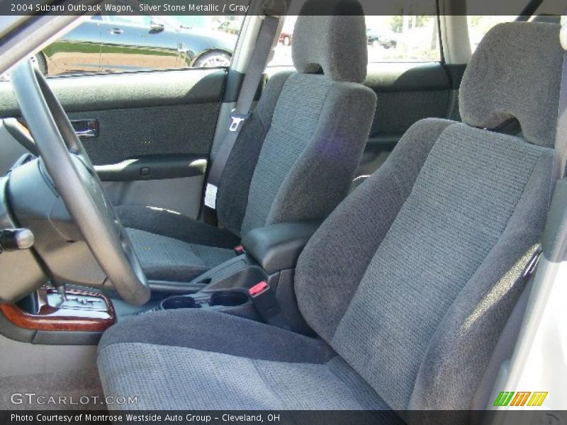 Silver Stone Metallic / Gray 2004 Subaru Outback Wagon