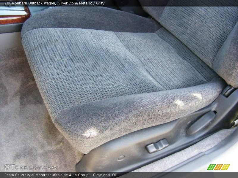 Silver Stone Metallic / Gray 2004 Subaru Outback Wagon