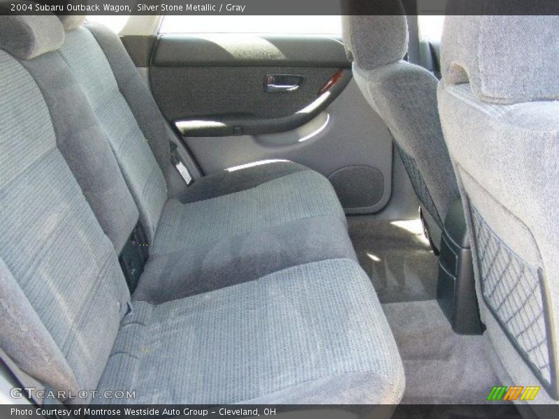 Silver Stone Metallic / Gray 2004 Subaru Outback Wagon