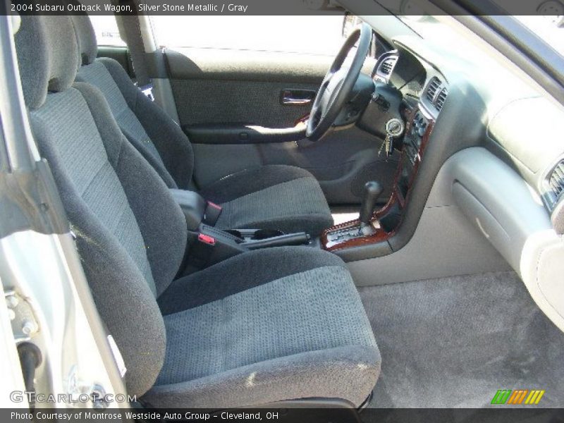 Silver Stone Metallic / Gray 2004 Subaru Outback Wagon