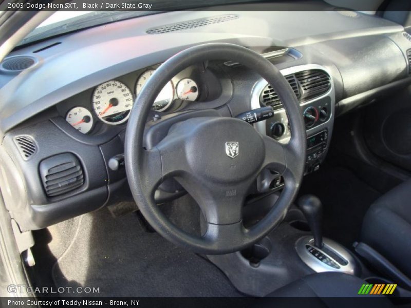 Black / Dark Slate Gray 2003 Dodge Neon SXT