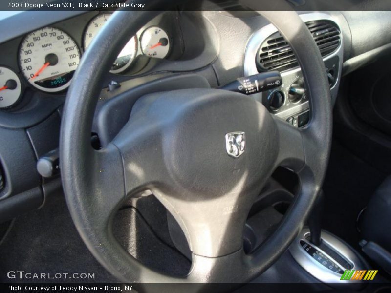 Black / Dark Slate Gray 2003 Dodge Neon SXT