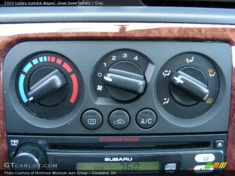 Silver Stone Metallic / Gray 2004 Subaru Outback Wagon