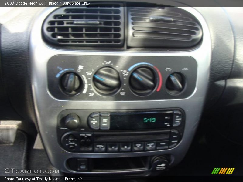 Black / Dark Slate Gray 2003 Dodge Neon SXT