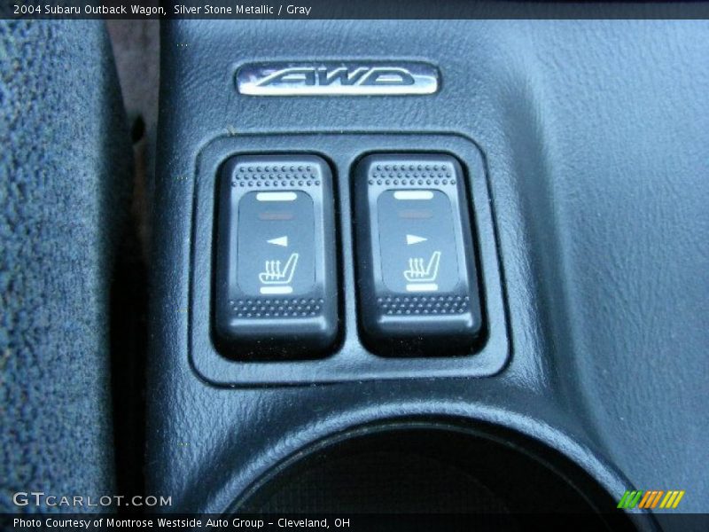 Silver Stone Metallic / Gray 2004 Subaru Outback Wagon