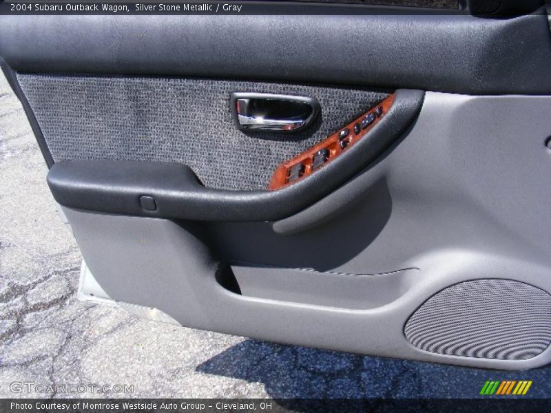 Silver Stone Metallic / Gray 2004 Subaru Outback Wagon