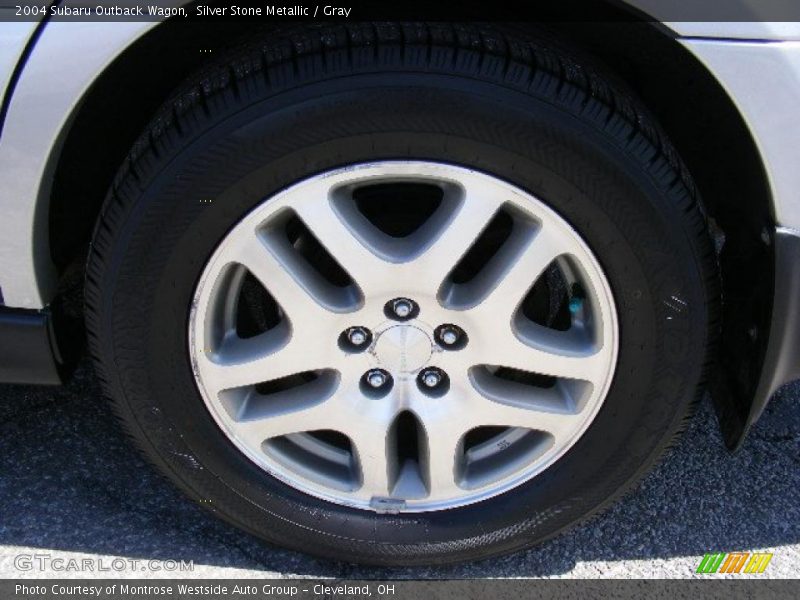 Silver Stone Metallic / Gray 2004 Subaru Outback Wagon
