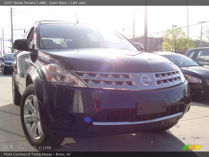 Super Black / Cafe Latte 2007 Nissan Murano S AWD