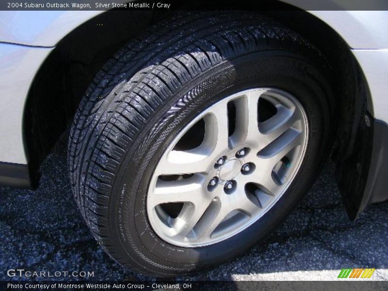 Silver Stone Metallic / Gray 2004 Subaru Outback Wagon