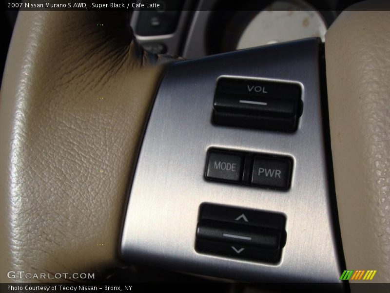 Super Black / Cafe Latte 2007 Nissan Murano S AWD