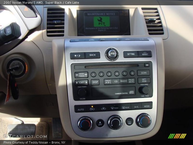 Super Black / Cafe Latte 2007 Nissan Murano S AWD