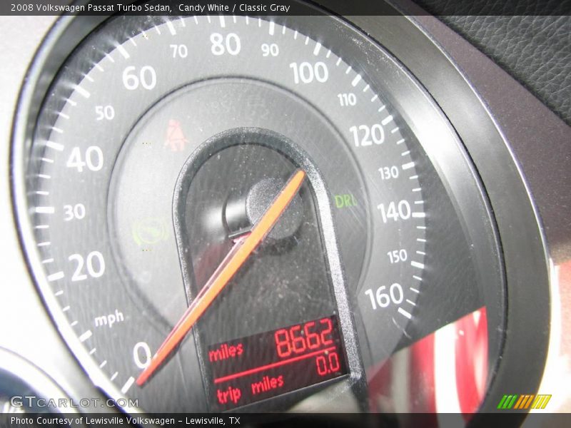 Candy White / Classic Gray 2008 Volkswagen Passat Turbo Sedan