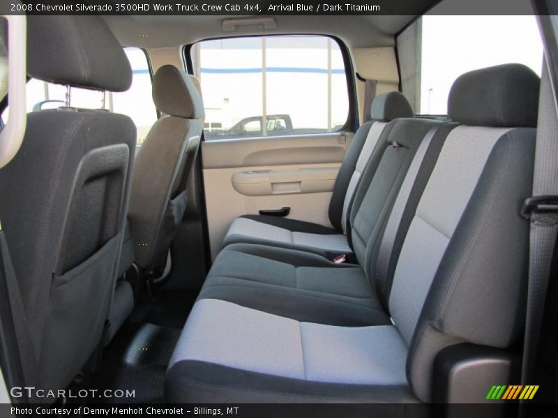 Arrival Blue / Dark Titanium 2008 Chevrolet Silverado 3500HD Work Truck Crew Cab 4x4