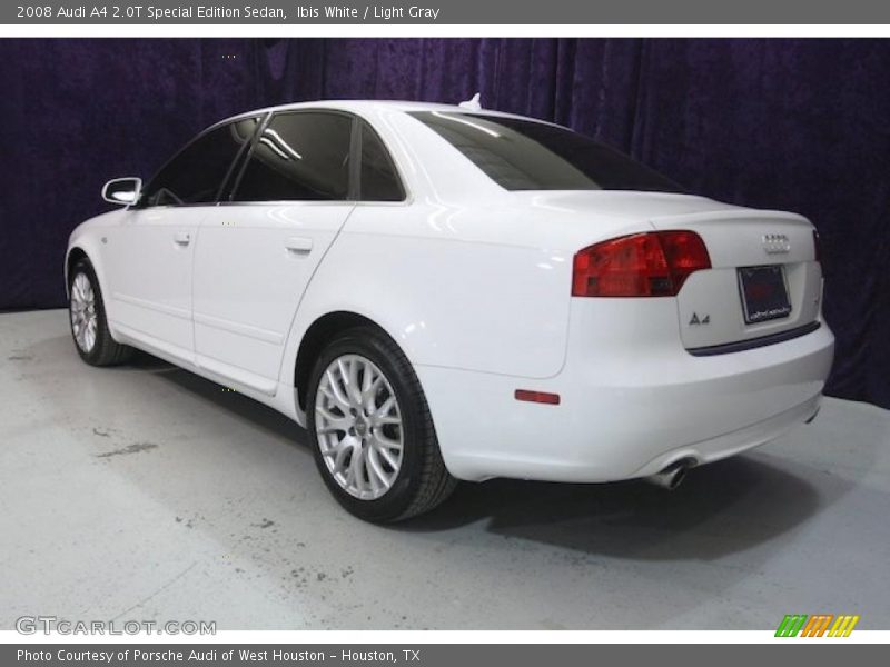 Ibis White / Light Gray 2008 Audi A4 2.0T Special Edition Sedan