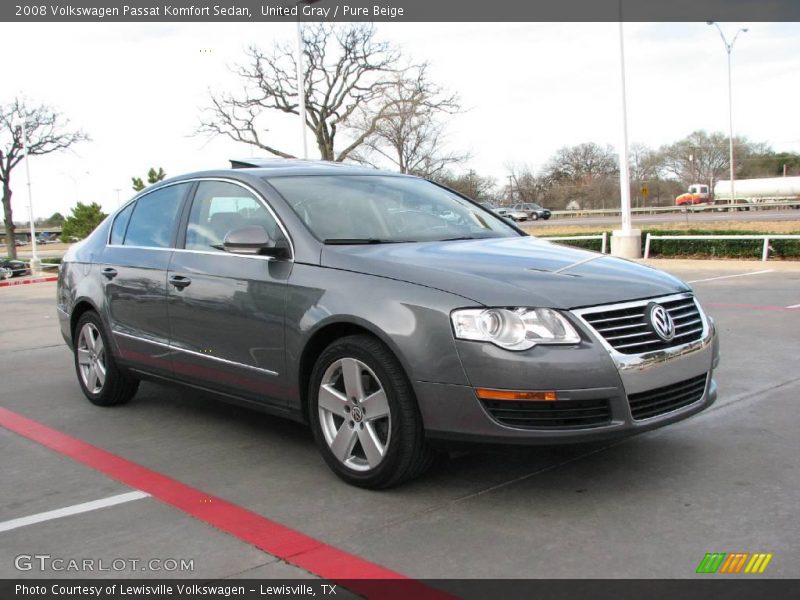 United Gray / Pure Beige 2008 Volkswagen Passat Komfort Sedan