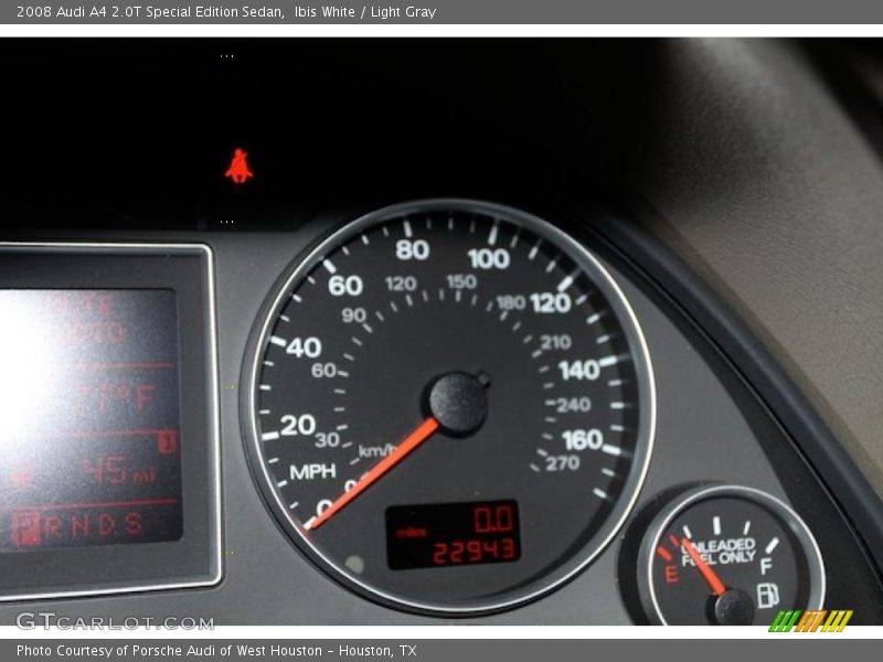 Ibis White / Light Gray 2008 Audi A4 2.0T Special Edition Sedan