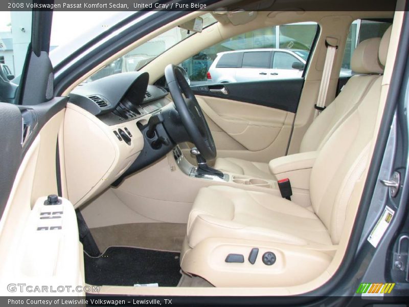 United Gray / Pure Beige 2008 Volkswagen Passat Komfort Sedan