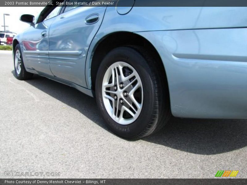Steel Blue Metallic / Dark Pewter 2003 Pontiac Bonneville SE