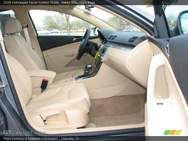 United Gray / Pure Beige 2008 Volkswagen Passat Komfort Sedan