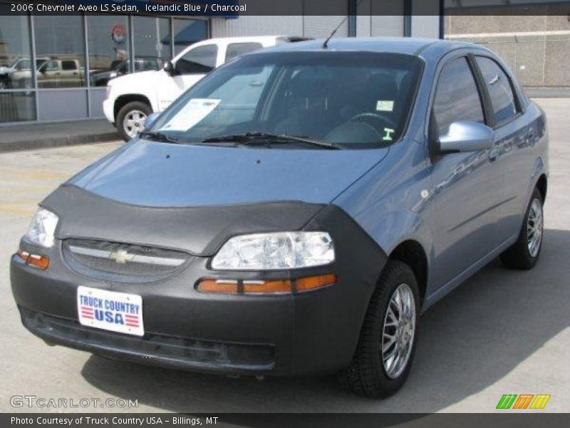 Icelandic Blue / Charcoal 2006 Chevrolet Aveo LS Sedan
