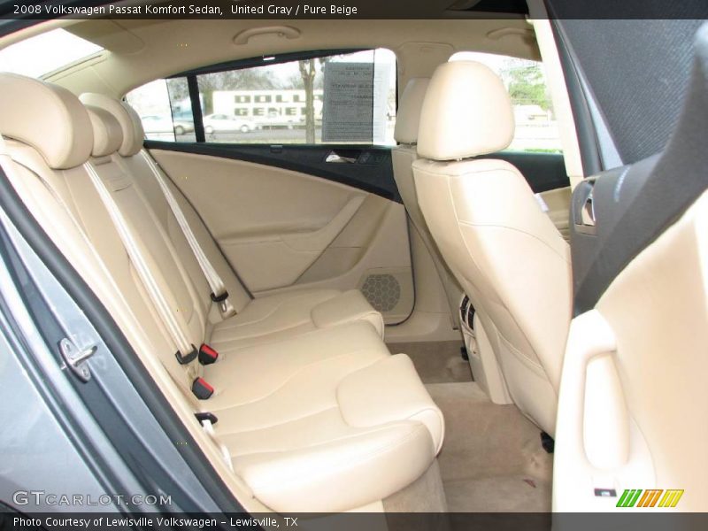 United Gray / Pure Beige 2008 Volkswagen Passat Komfort Sedan