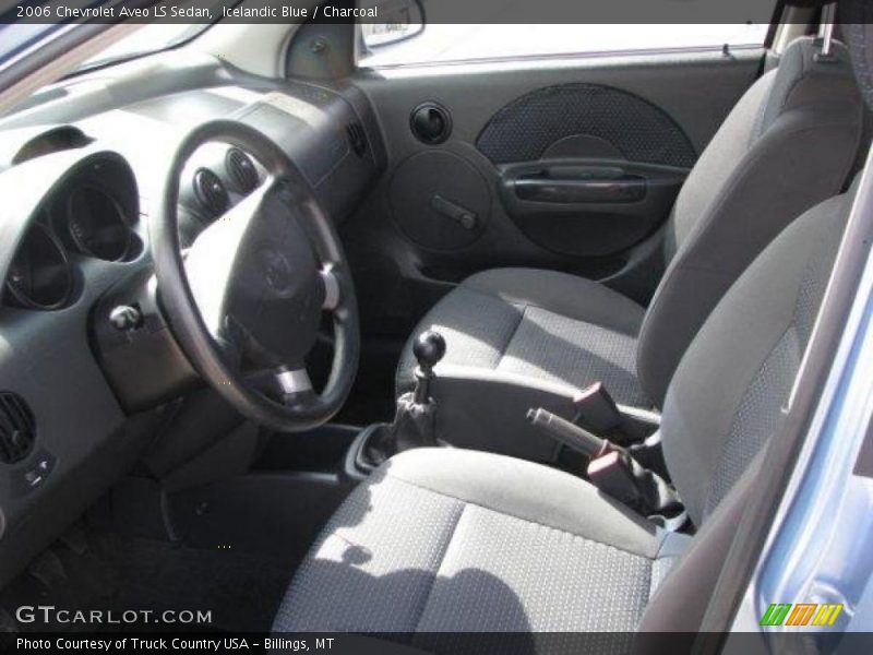 Icelandic Blue / Charcoal 2006 Chevrolet Aveo LS Sedan