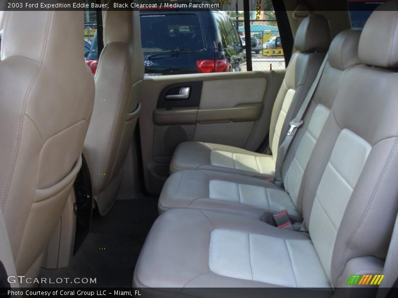 Black Clearcoat / Medium Parchment 2003 Ford Expedition Eddie Bauer