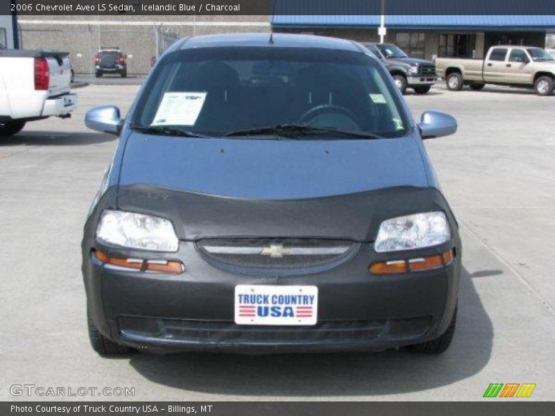 Icelandic Blue / Charcoal 2006 Chevrolet Aveo LS Sedan