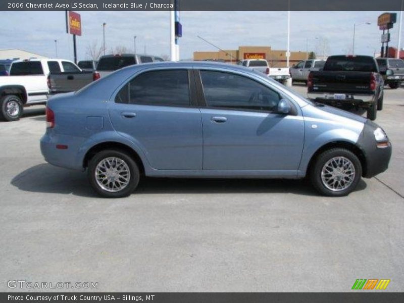 Icelandic Blue / Charcoal 2006 Chevrolet Aveo LS Sedan