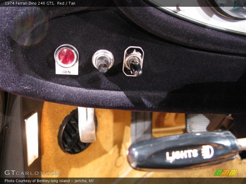 Red / Tan 1974 Ferrari Dino 246 GTS