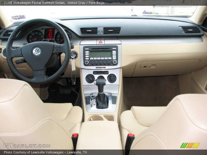 United Gray / Pure Beige 2008 Volkswagen Passat Komfort Sedan