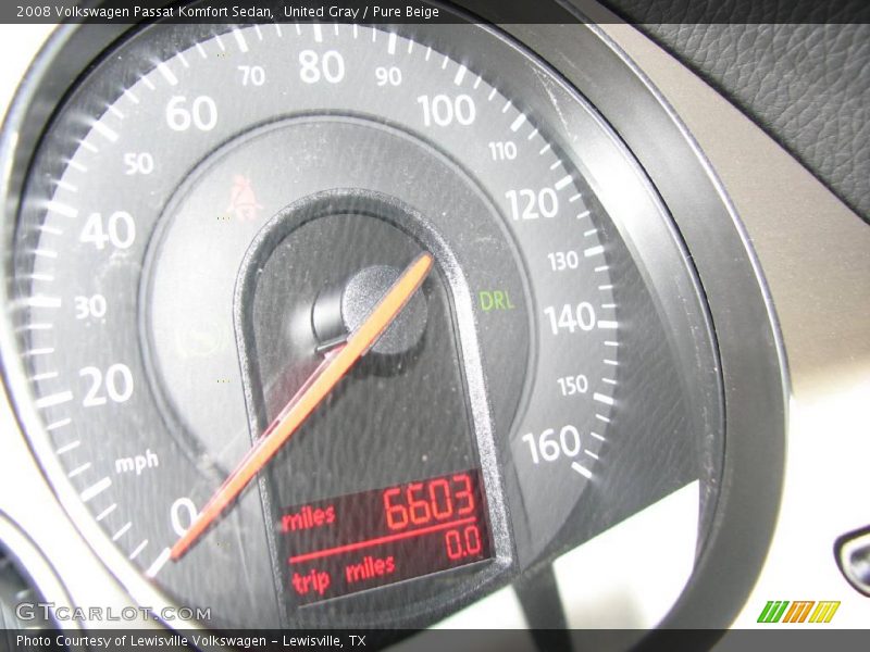 United Gray / Pure Beige 2008 Volkswagen Passat Komfort Sedan