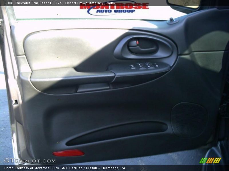 Desert Brown Metallic / Ebony 2008 Chevrolet TrailBlazer LT 4x4