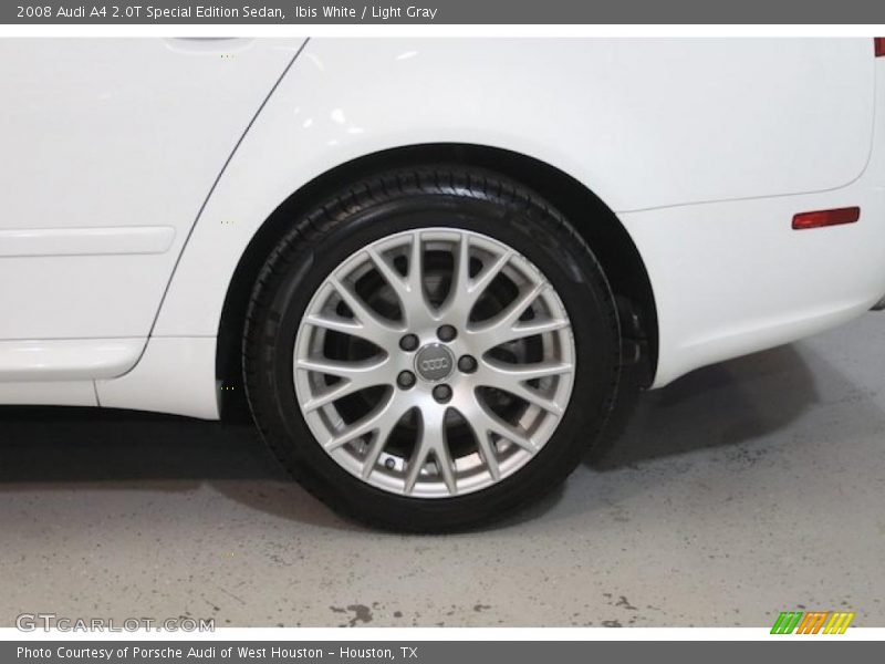 Ibis White / Light Gray 2008 Audi A4 2.0T Special Edition Sedan