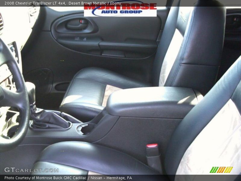 Desert Brown Metallic / Ebony 2008 Chevrolet TrailBlazer LT 4x4