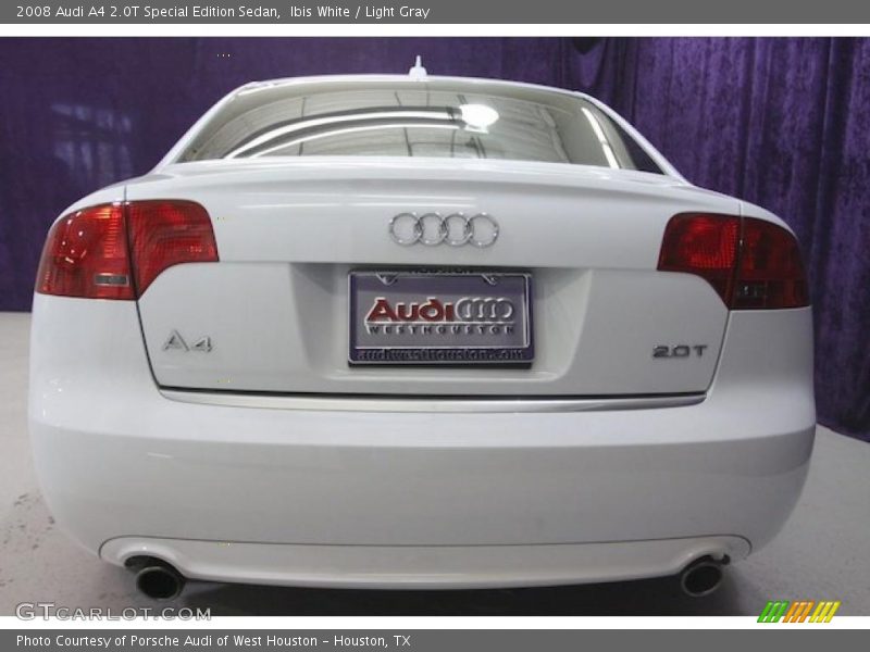 Ibis White / Light Gray 2008 Audi A4 2.0T Special Edition Sedan