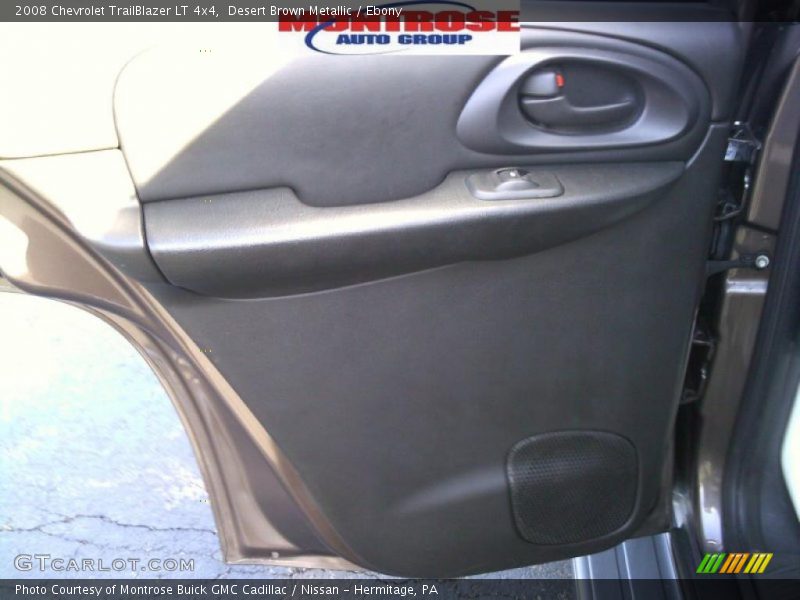 Desert Brown Metallic / Ebony 2008 Chevrolet TrailBlazer LT 4x4