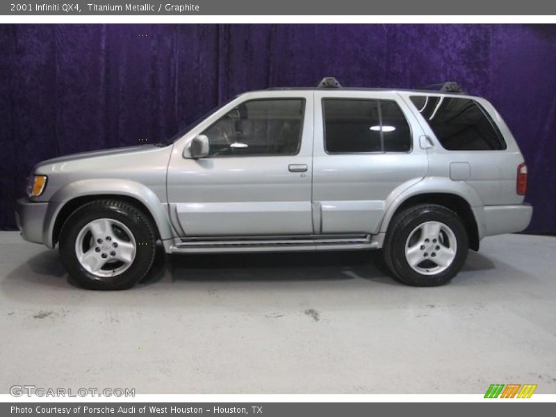 Titanium Metallic / Graphite 2001 Infiniti QX4