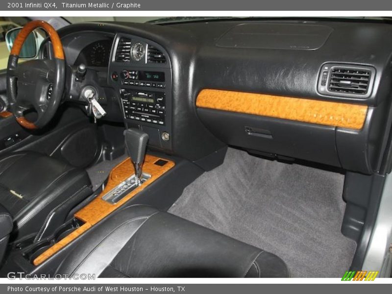 Titanium Metallic / Graphite 2001 Infiniti QX4