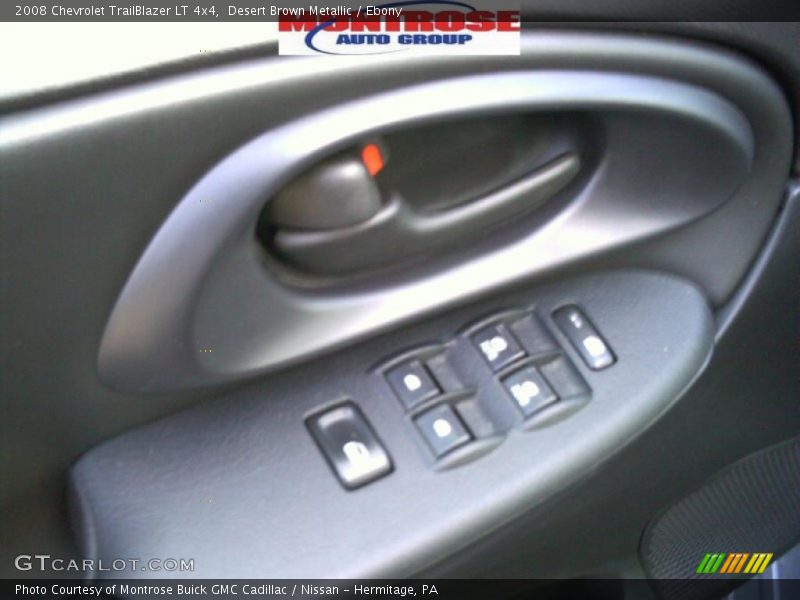 Desert Brown Metallic / Ebony 2008 Chevrolet TrailBlazer LT 4x4