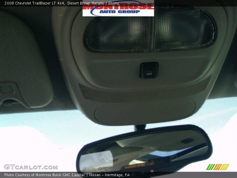 Desert Brown Metallic / Ebony 2008 Chevrolet TrailBlazer LT 4x4