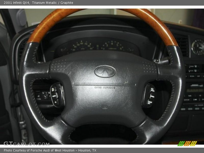 Titanium Metallic / Graphite 2001 Infiniti QX4