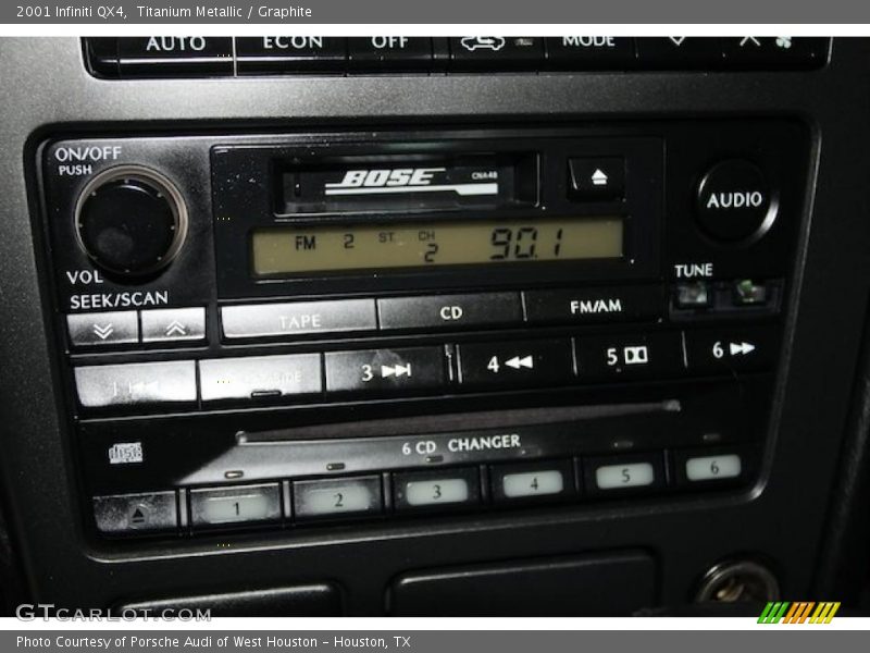 Titanium Metallic / Graphite 2001 Infiniti QX4