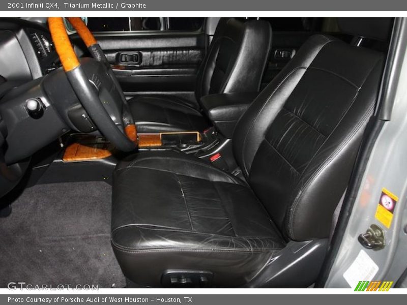 Titanium Metallic / Graphite 2001 Infiniti QX4