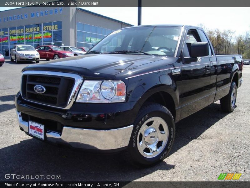 Black / Dark Flint 2004 Ford F150 XL Regular Cab