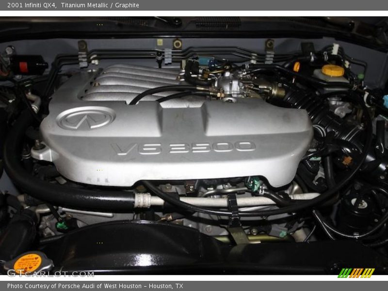 Titanium Metallic / Graphite 2001 Infiniti QX4