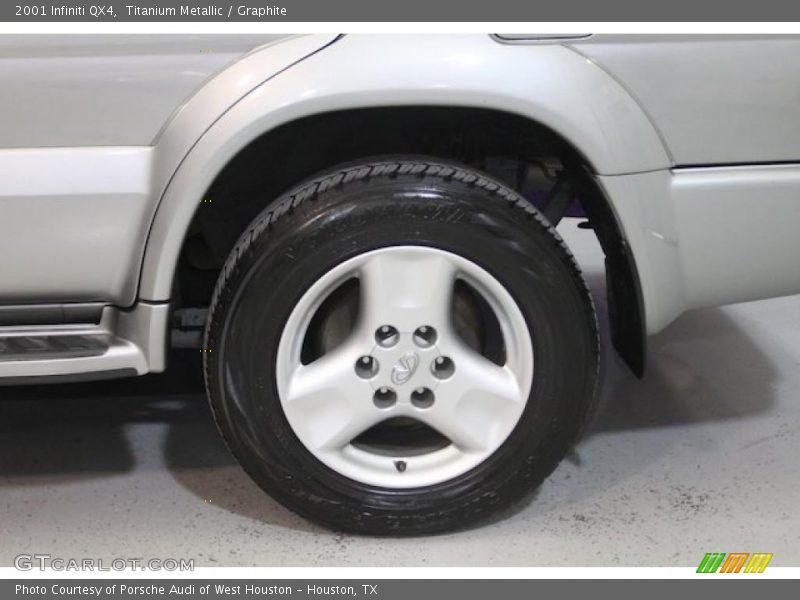 Titanium Metallic / Graphite 2001 Infiniti QX4